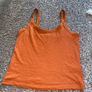 Tank top. Burnt orange size s